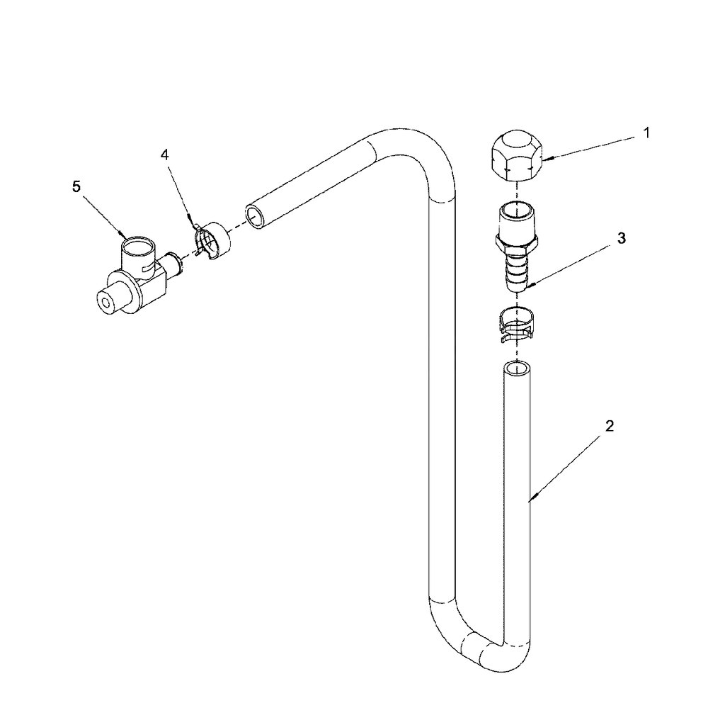 Engine Service Parts - Oil Drain Diagram and Parts List for 076138-00  Briggs and Stratton Generator